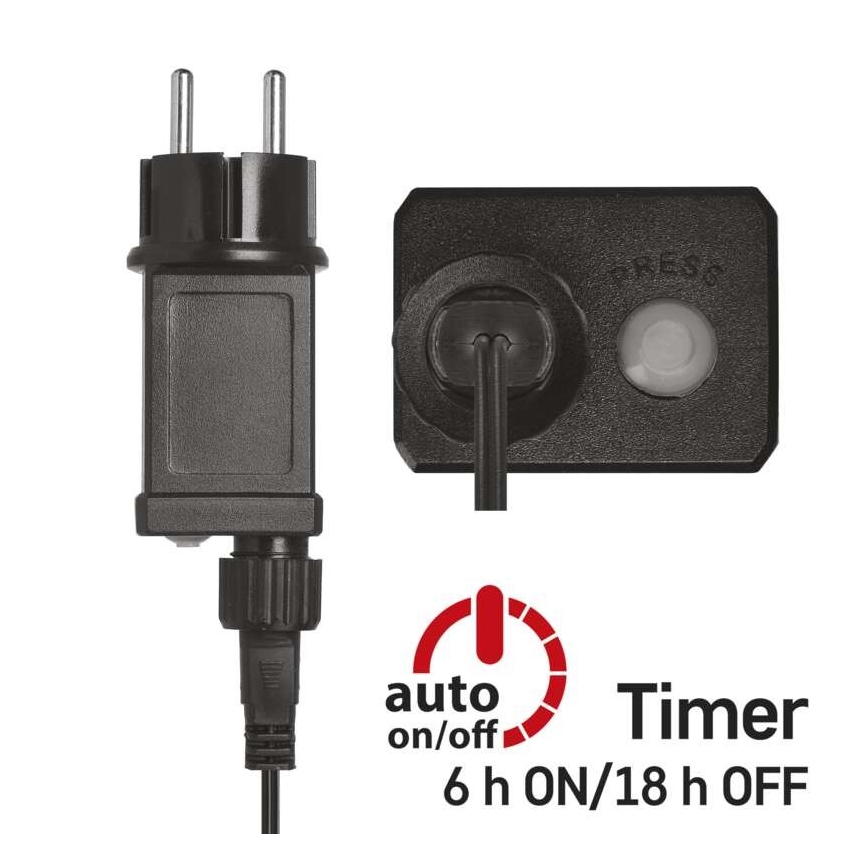 LED buitenlichtsnoer 40xLED/9m IP44 warm wit