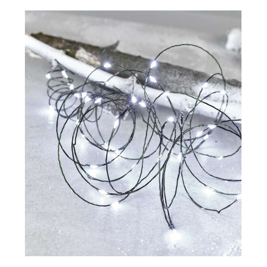 LED buitenlichtsnoer 75xLED/12,5m IP44 koud wit