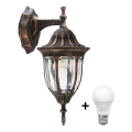 LED buitenmuurlamp FLORENCJA 1xE27/10W/230V IP43