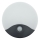 LED buitenmuurlamp met bewegingssensor, 18W, 230V, IP44, wit