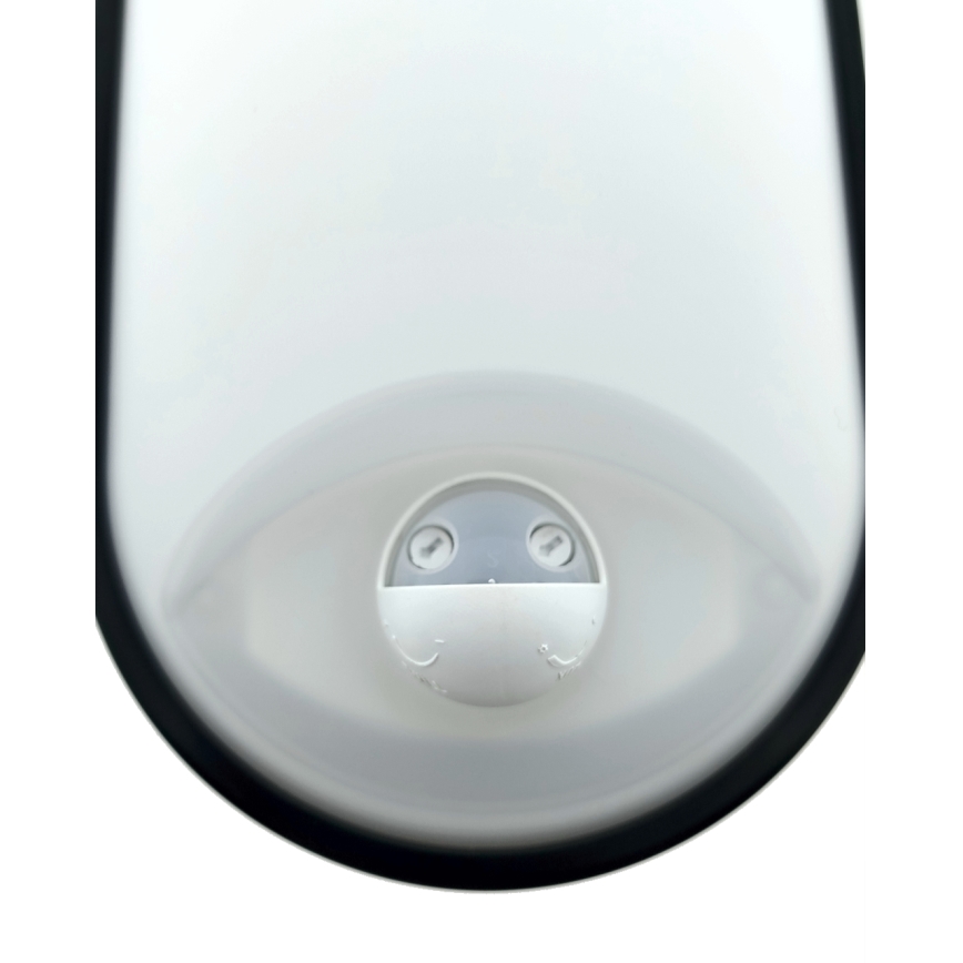 Dimbare LED-buitenwandlamp met bewegingssensor LED/12/15/18W/230V 3000K/4000K/6500K IP65 zwart/wit