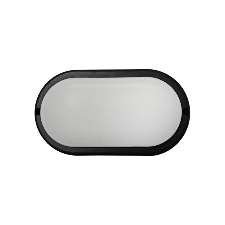 LED buitenplafondlamp LED/8W/230V 4200K IP64 zwart