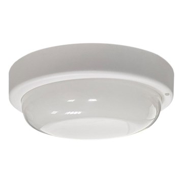 LED-buitenplafondlamp LED/8W/230V 4200K Ø 14 cm IP64 wit