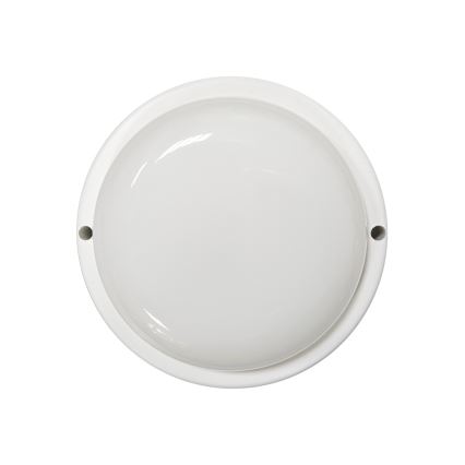 LED-buitenplafondlamp LED/8W/230V 4200K Ø 14 cm IP64 wit