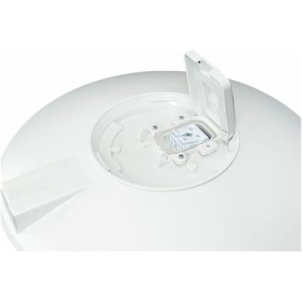 LED buitenplafondlamp met sensor VISTA LED/15W/230V Ø 26 cm IP54 wit