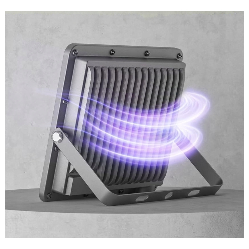 LED buitenschijnwerper LED/100W/230V 4500K IP65 grijs