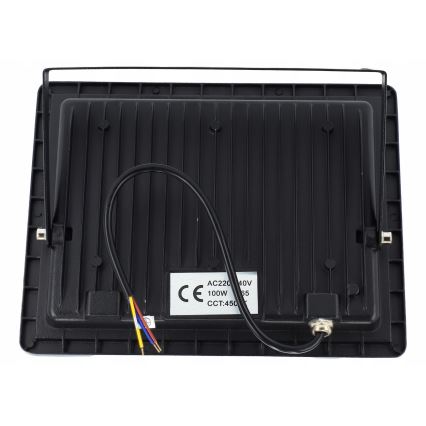 LED buitenschijnwerper LED/100W/230V 4500K IP65 zwart