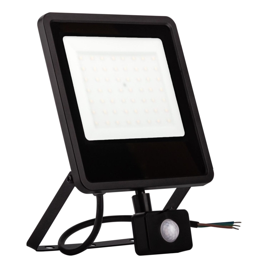 LED Buitenschijnwerper met sensor LED/20W/230V 4000K IP65 zwart
