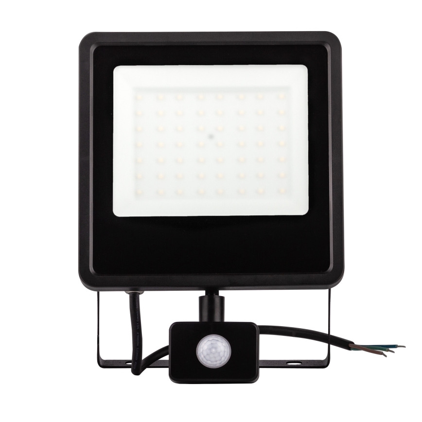 LED Buitenschijnwerper met sensor LED/20W/230V 4000K IP65 zwart