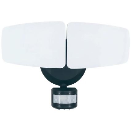 LED Buitenschijnwerper met sensor LED/24W/230V 3000/4000/6000K IP54 antraciet