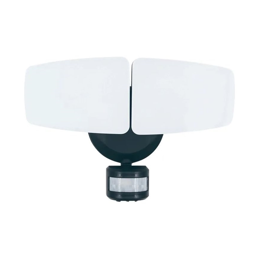 LED Buitenschijnwerper met sensor LED/24W/230V 3000/4000/6000K IP54 antraciet