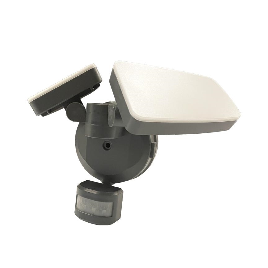 LED Buitenschijnwerper met sensor LED/24W/230V 3000/4000/6000K IP54 antraciet