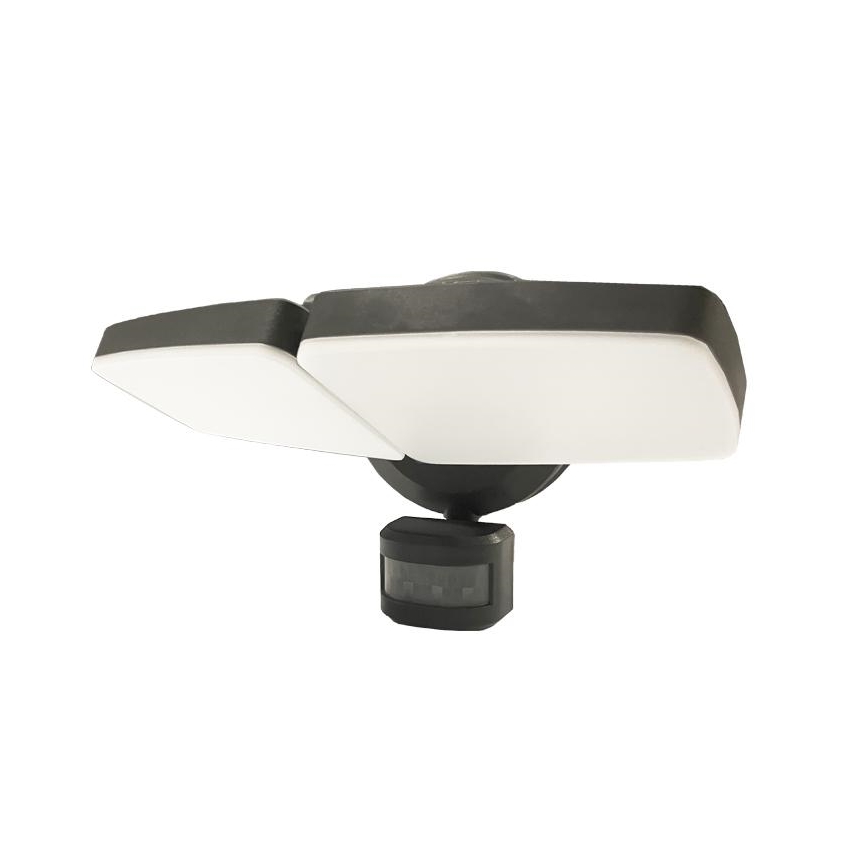 LED Buitenschijnwerper met sensor LED/24W/230V 3000/4000/6000K IP54 antraciet