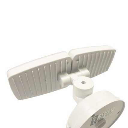 LED Buitenschijnwerper met sensor LED/24W/230V 3000/4000/6000K IP54 wit