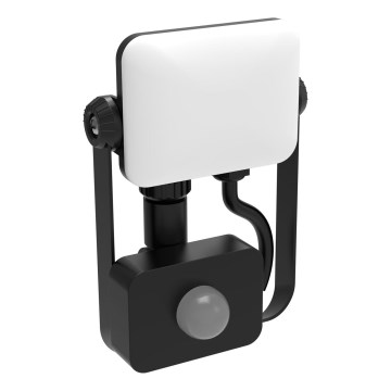 LED Buitenschijnwerper met sensor MILKY LED/10W/230V 4000K IP65