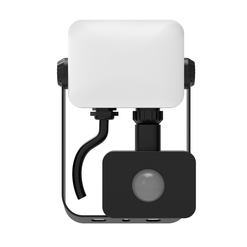 LED Buitenschijnwerper met sensor MILKY LED/10W/230V 4000K IP65