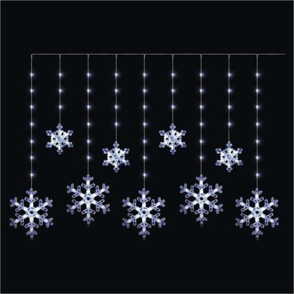 LED buitenslinger 131xLED/1,6 m IP44 koud wit
