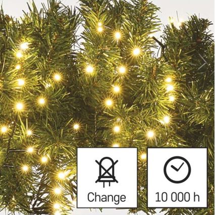 LED buitenslinger 400 LED / 13 m IP44 warm wit