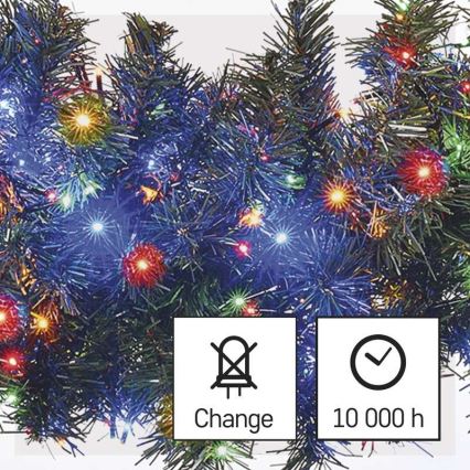 LED buitenslinger 600xLED/17m IP44 meerkleurig