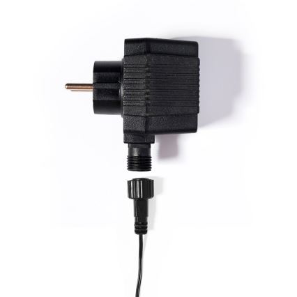 LED-buitenlichtsnoer FELICIA FILAMENT 20xE10 19m kleurig/warm wit IP44, Gemaakt in Tsjechië