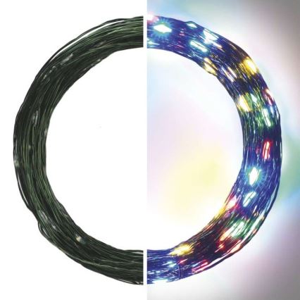 LED buitensnoer 150xLED/20m IP44 meerkleurig