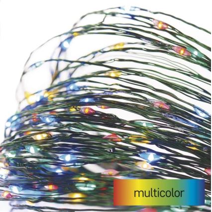 LED buitensnoer 150xLED/20m IP44 meerkleurig