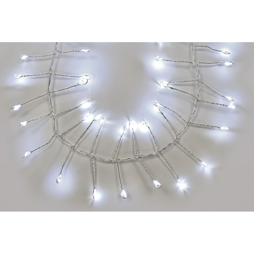 LED buitensnoer 1920xLED/8 functies 19,2m IP44 koud wit