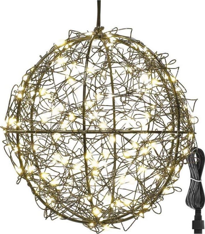 LED buitensnoer 200xLED 5 m IP44 warm wit