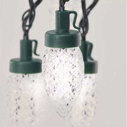 LED-buitensnoer 50×LED/8 functies, 14,8 m, IP44, koelwit
