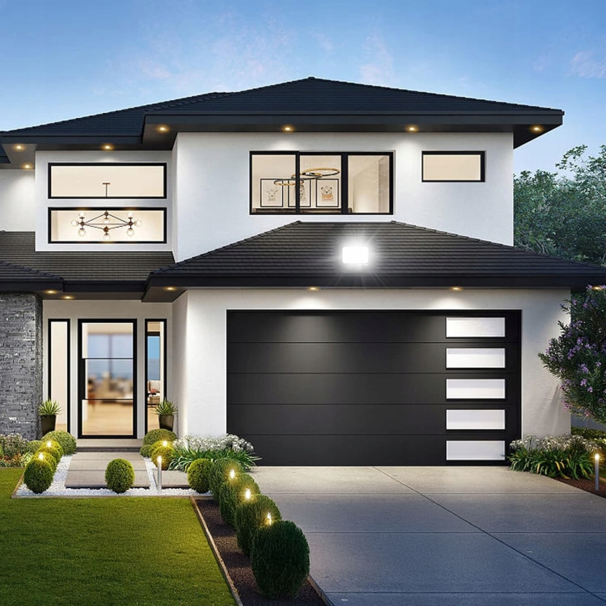 LED buitenstraler LED/50W/230V 4500K IP65 zwart