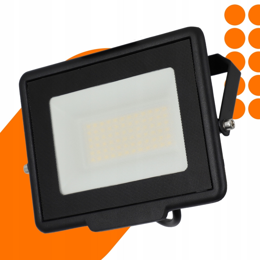 LED buitenstraler LED/50W/230V 4500K IP65 zwart
