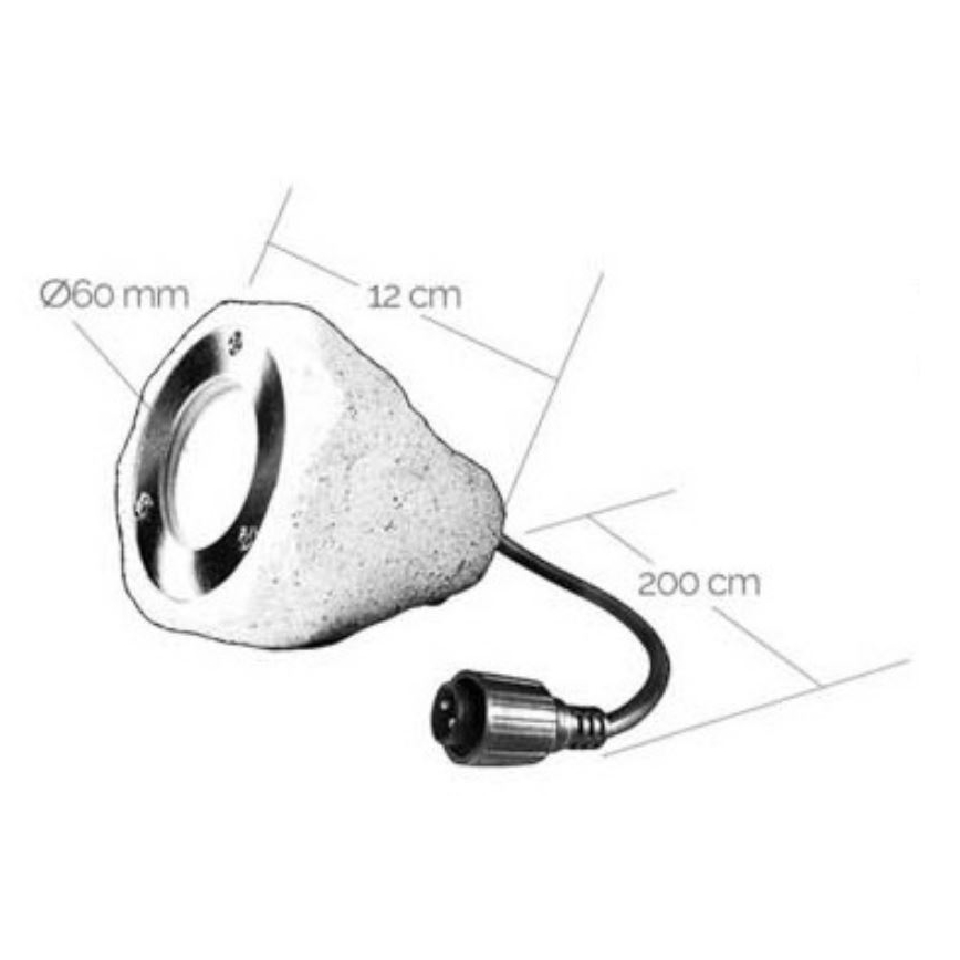 LED Buitenverlichting EASY CONNECT 1xGU10/2W/230V IP67