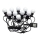 LED Buitenverlichting Slinger 5m 10xLED/0,5W/230V IP44 3000K