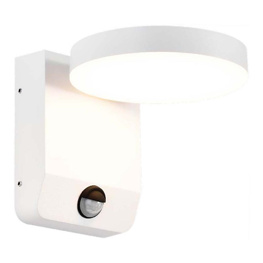 LED Buitenwand Flexibele Lamp met Sensor LED/17W/230V IP65 4000K Wit