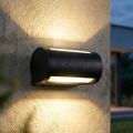LED buitenwandlamp 13W/230V, IP65, zwart