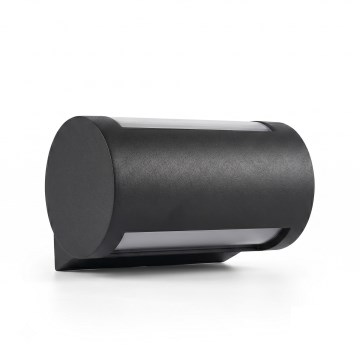 LED buitenwandlamp 13W/230V, IP65, zwart