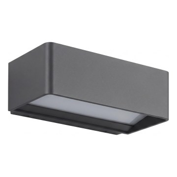 LED buitenwandlamp 13W/230V, IP65, zwart