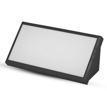 LED Buitenwandlamp LED/20W/230V 4000K IP65 zwart