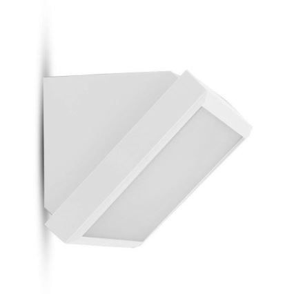 LED Buitenwandlamp LED/20W/230V 6400K IP65 wit