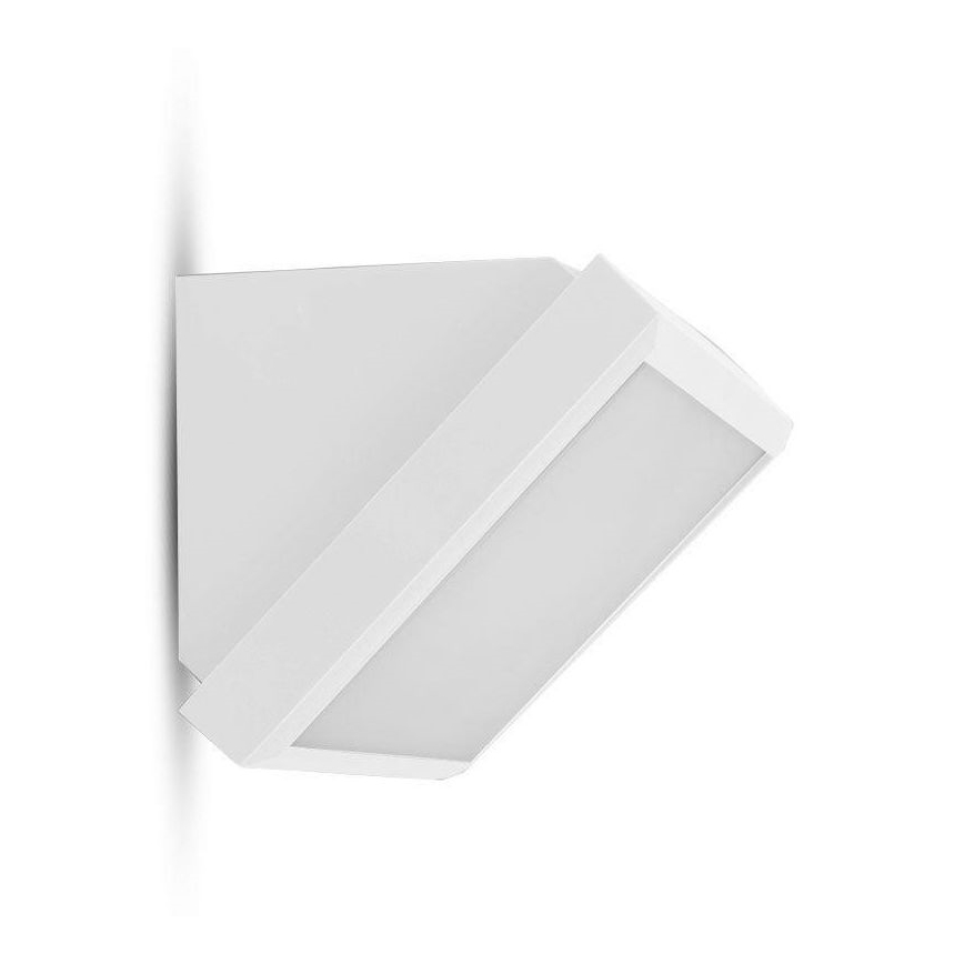 LED Buitenwandlamp LED/20W/230V 6400K IP65 wit