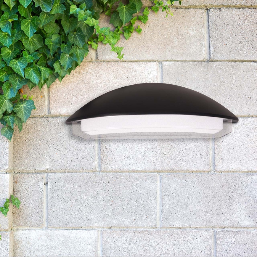 LED buitenwandlamp ALABAMA LED/12W/230V IP54 zwart