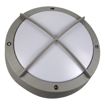 LED buitenwandlamp FRODA LED/12W/230V IP54 grijs