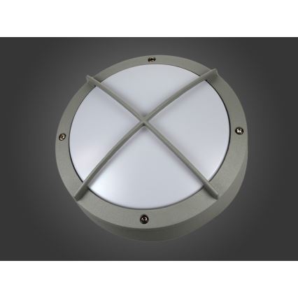 LED buitenwandlamp FRODA LED/12W/230V IP54 grijs