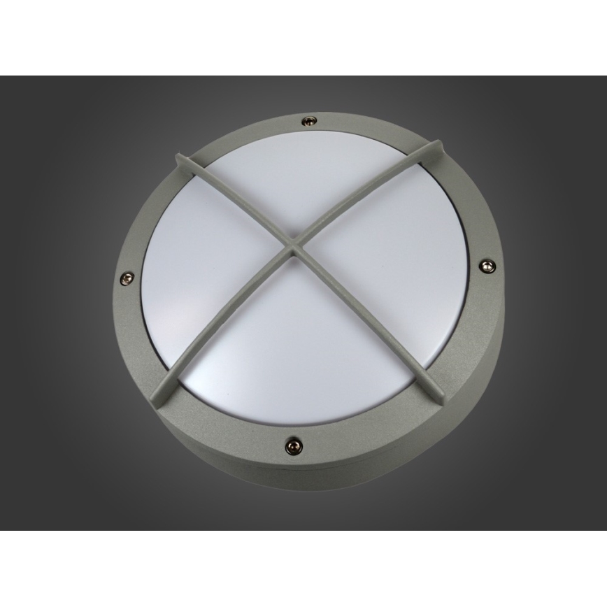 LED buitenwandlamp FRODA LED/12W/230V IP54 grijs