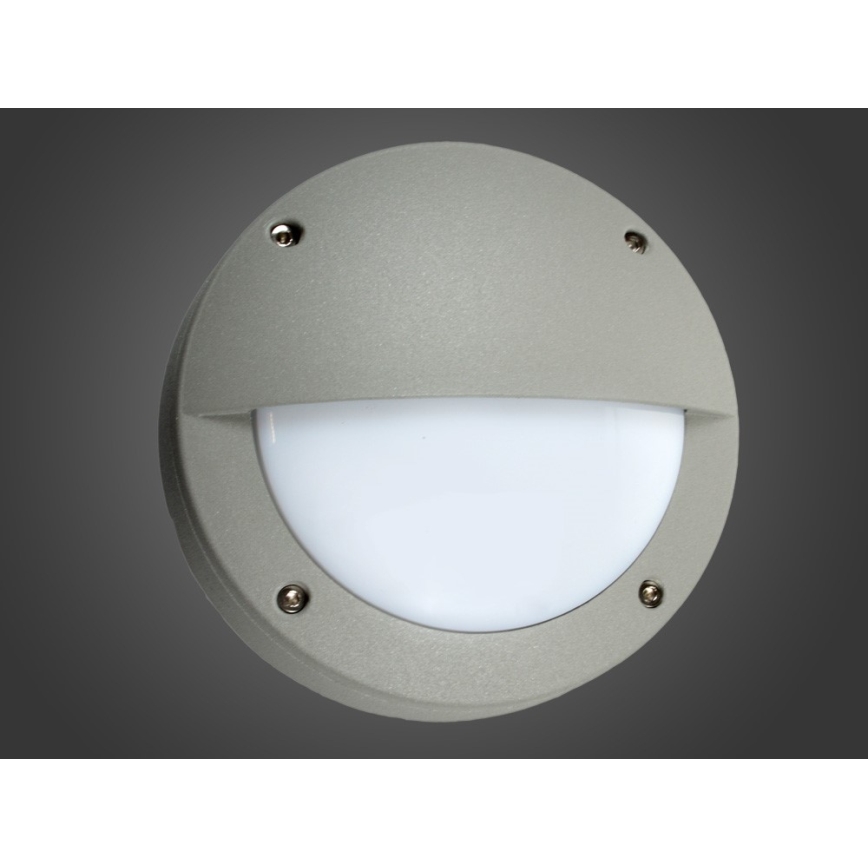 LED buitenwandlamp JORDI LED/12W/230V IP54 grijs