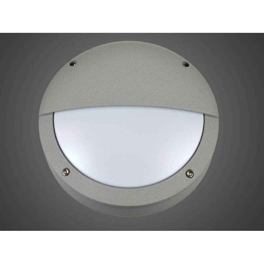 LED buitenwandlamp JORDI LED/12W/230V IP54 grijs