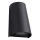 LED buitenwandlamp LED/11W/230V IP65 zwart