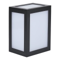 LED buitenwandlamp LED/12W/230V 4000K IP65 zwart
