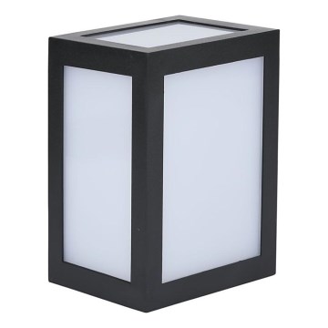 LED buitenwandlamp LED/12W/230V 4000K IP65 zwart