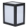 LED buitenwandlamp LED/12W/230V 6400K IP65 zwart